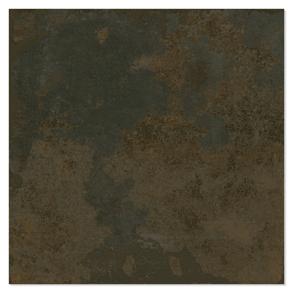 Klinker Brooklyn Metallic Sort Mat 120x120 cm